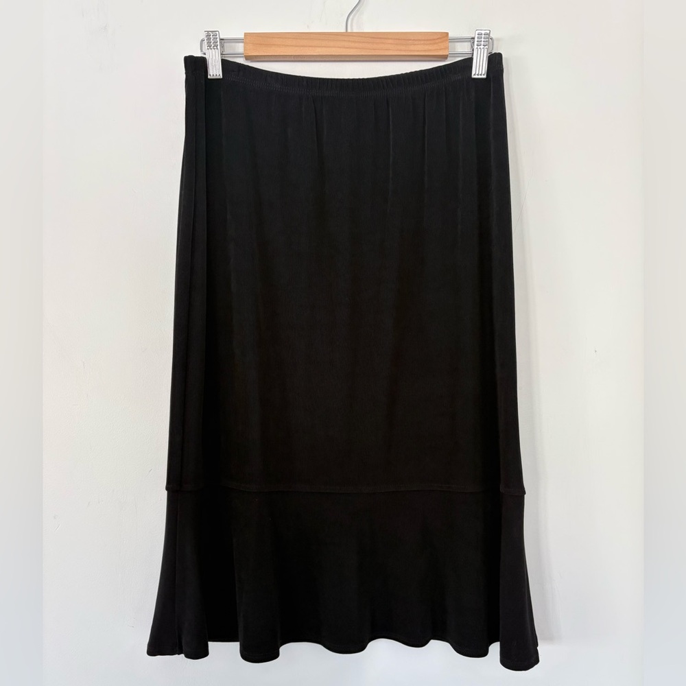 Black Midi Skirt - Classic Women's Skirt